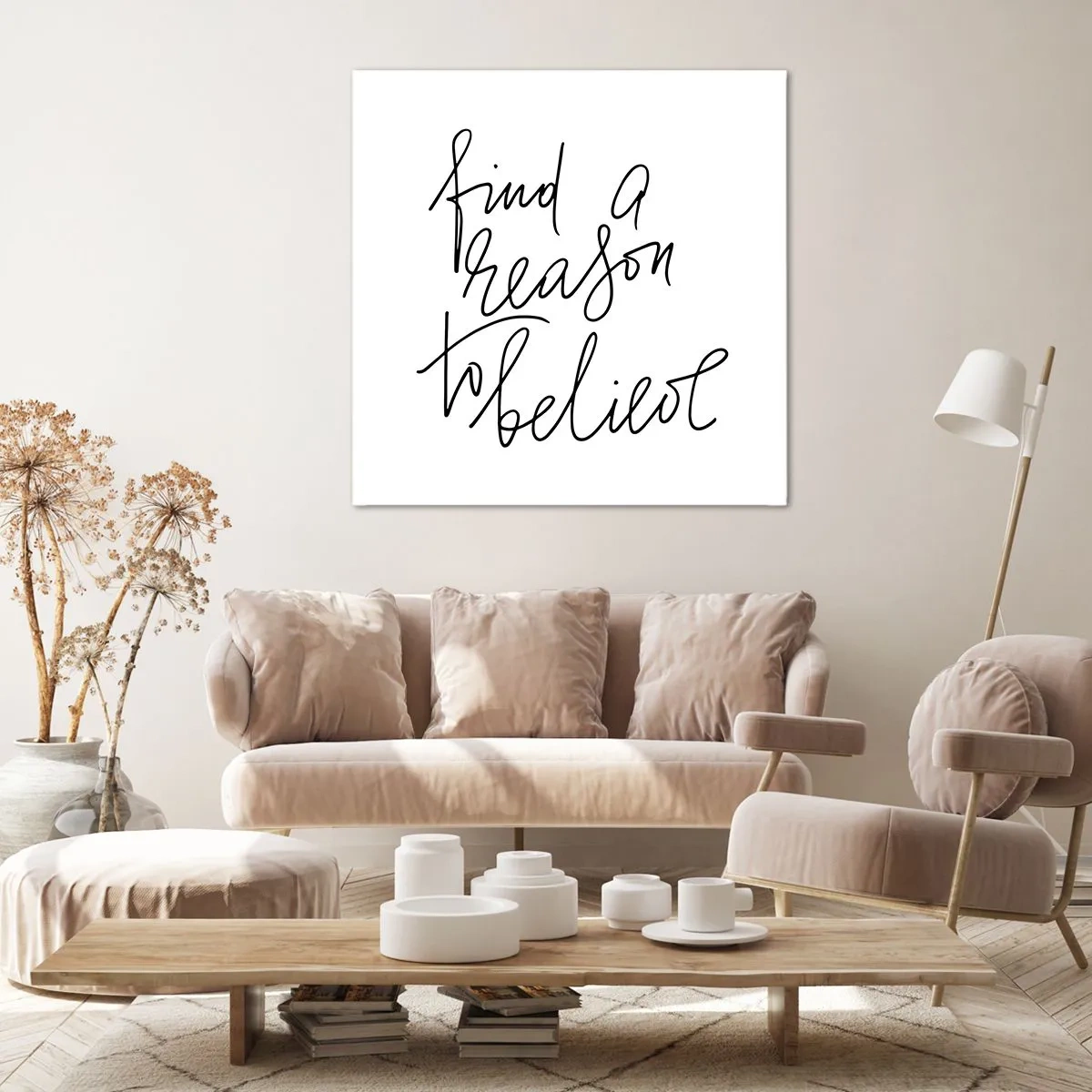 Canvas picture - It Is Possible - 30x30 cm