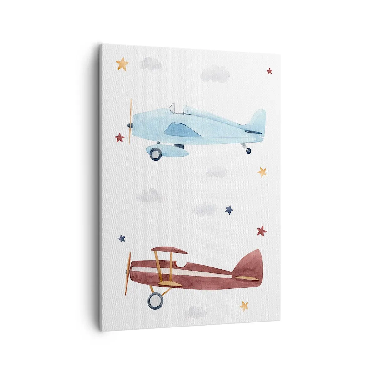 Canvas picture - Mr Pilot We Are Waiting! - 50x70 cm
