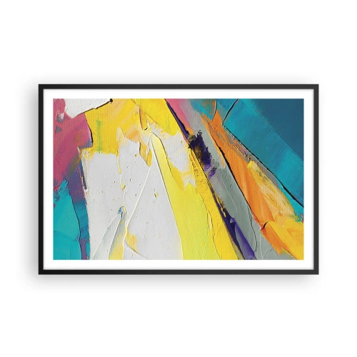 Poster in black frame - Anatomy of Light - 91x61 cm