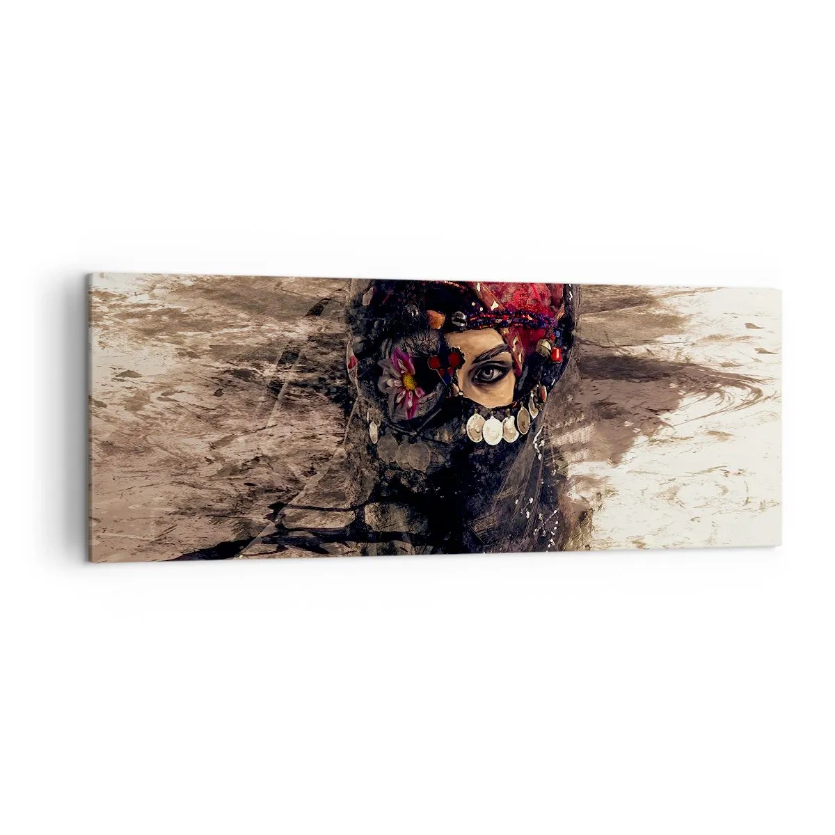 Canvas picture - At Least Worrying - 140x50 cm