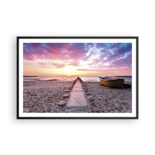 Poster in black frame - Moments of Profound Experience - 91x61 cm