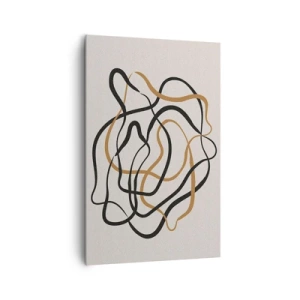 Canvas picture - Everything Is Tangled UP - 80x120 cm