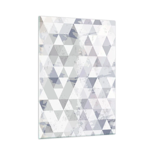 Glass picture - In the Rhythm of a Triangle - 50x70 cm