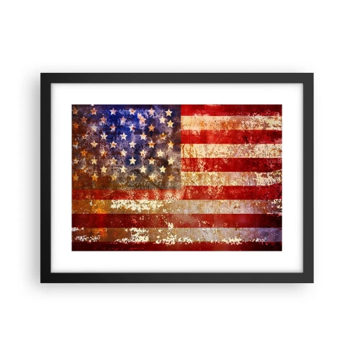 Poster in black frame - Glory Does Not Pass - 40x30 cm