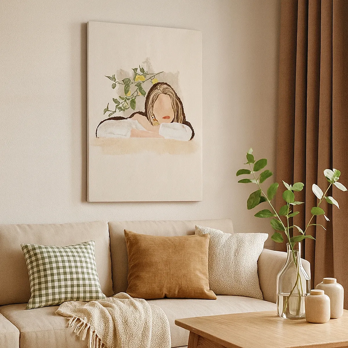 Canvas picture - Beauty of the South - 50x70 cm