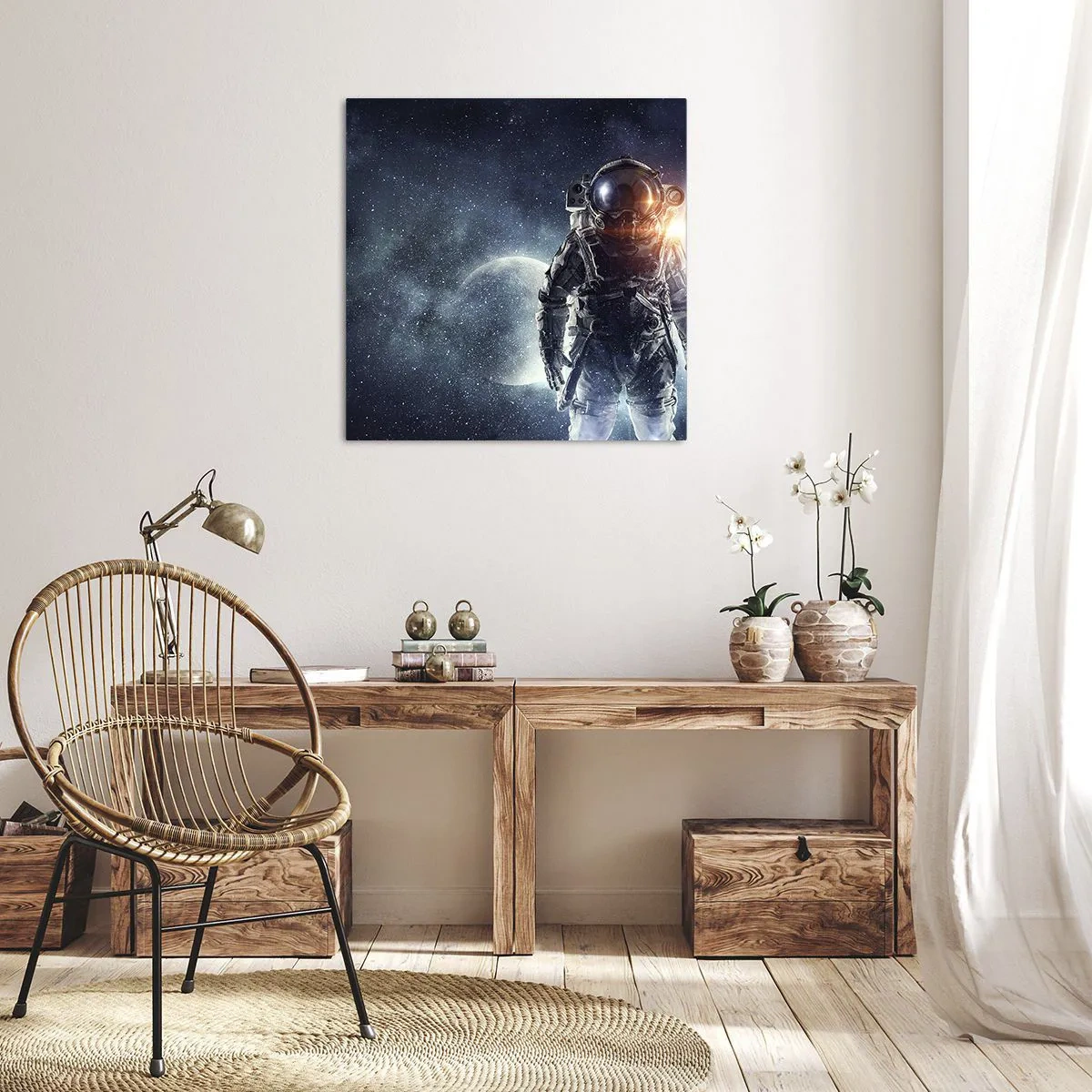 Canvas picture - Space Adventure - 30x30 cm