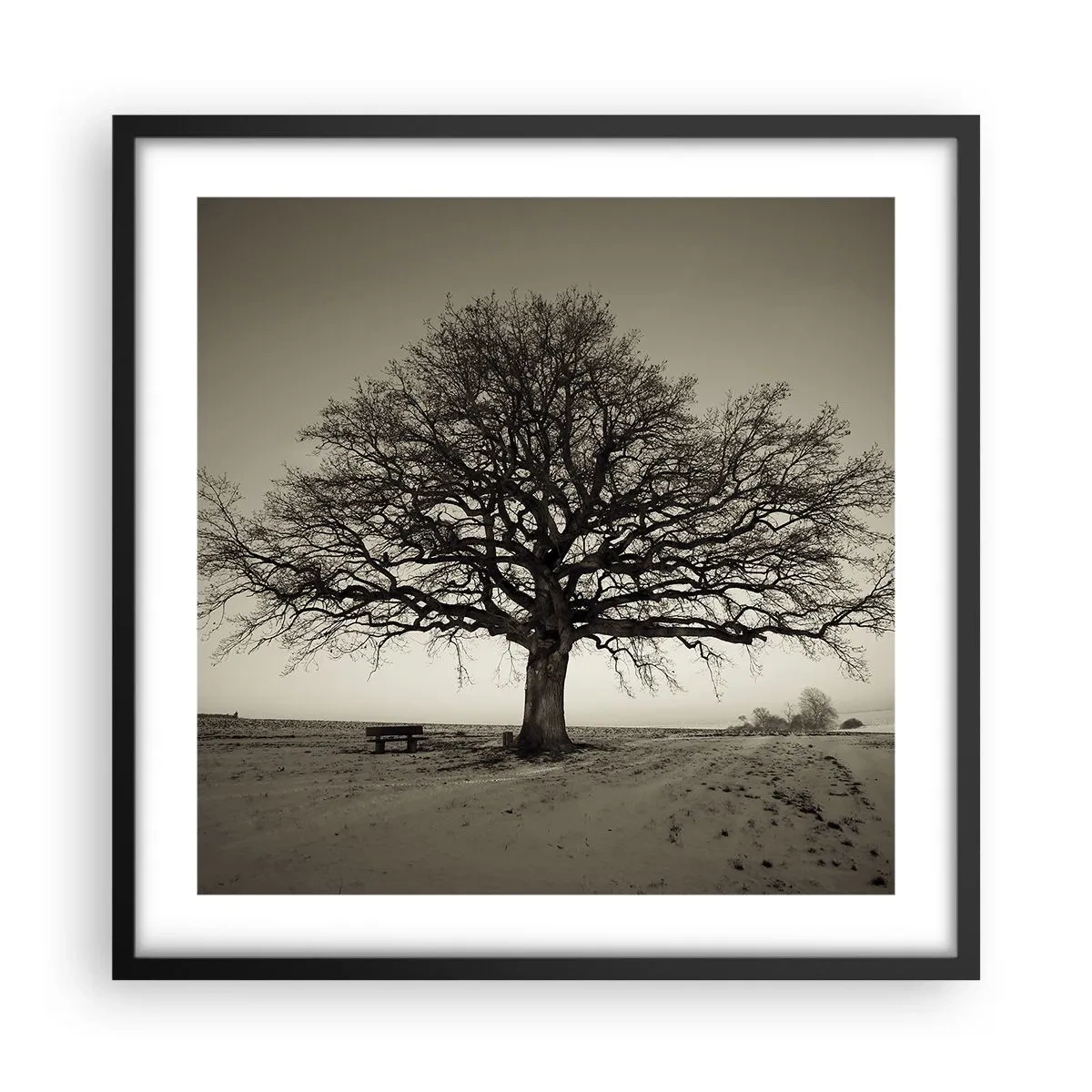 Poster in black frame - From Here to Eternity - 50x50 cm
