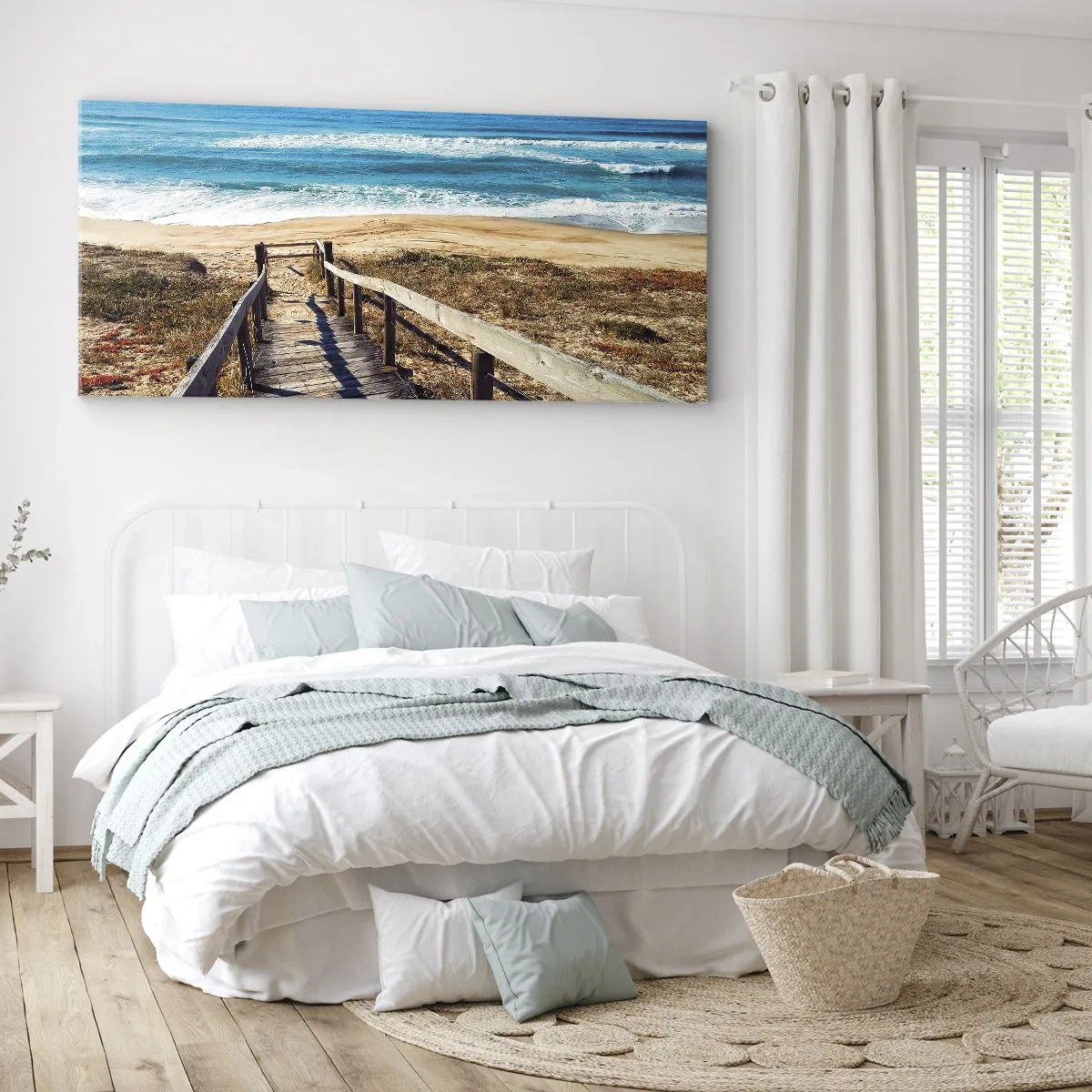 Canvas picture - Run! - 140x50 cm