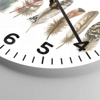 Clock face with numbers