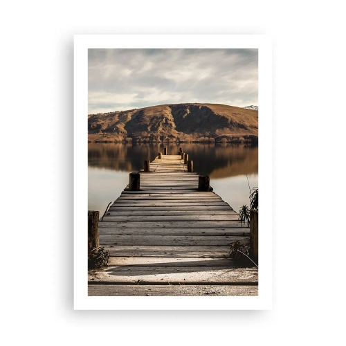 Poster - Landscape in Silence - 50x70 cm