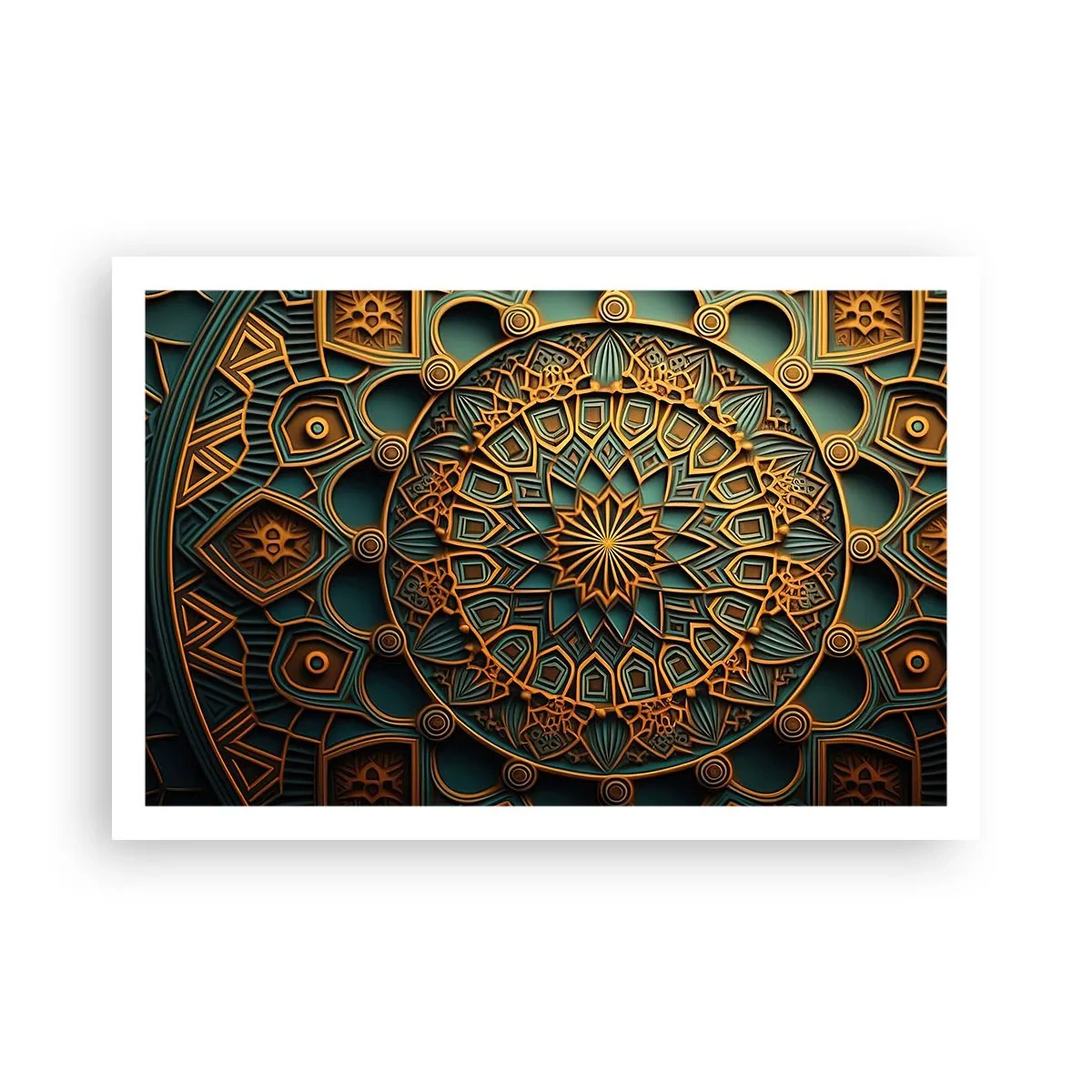 Poster - In Arabic Style - 91x61 cm
