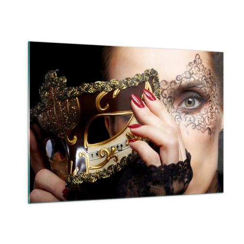 Glass picture - My World Is Baroque - 100x70 cm