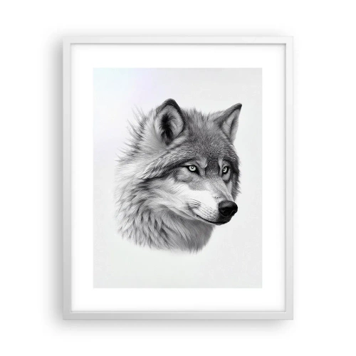 Poster in white frmae - Alpha - Without a Doubt - 40x50 cm