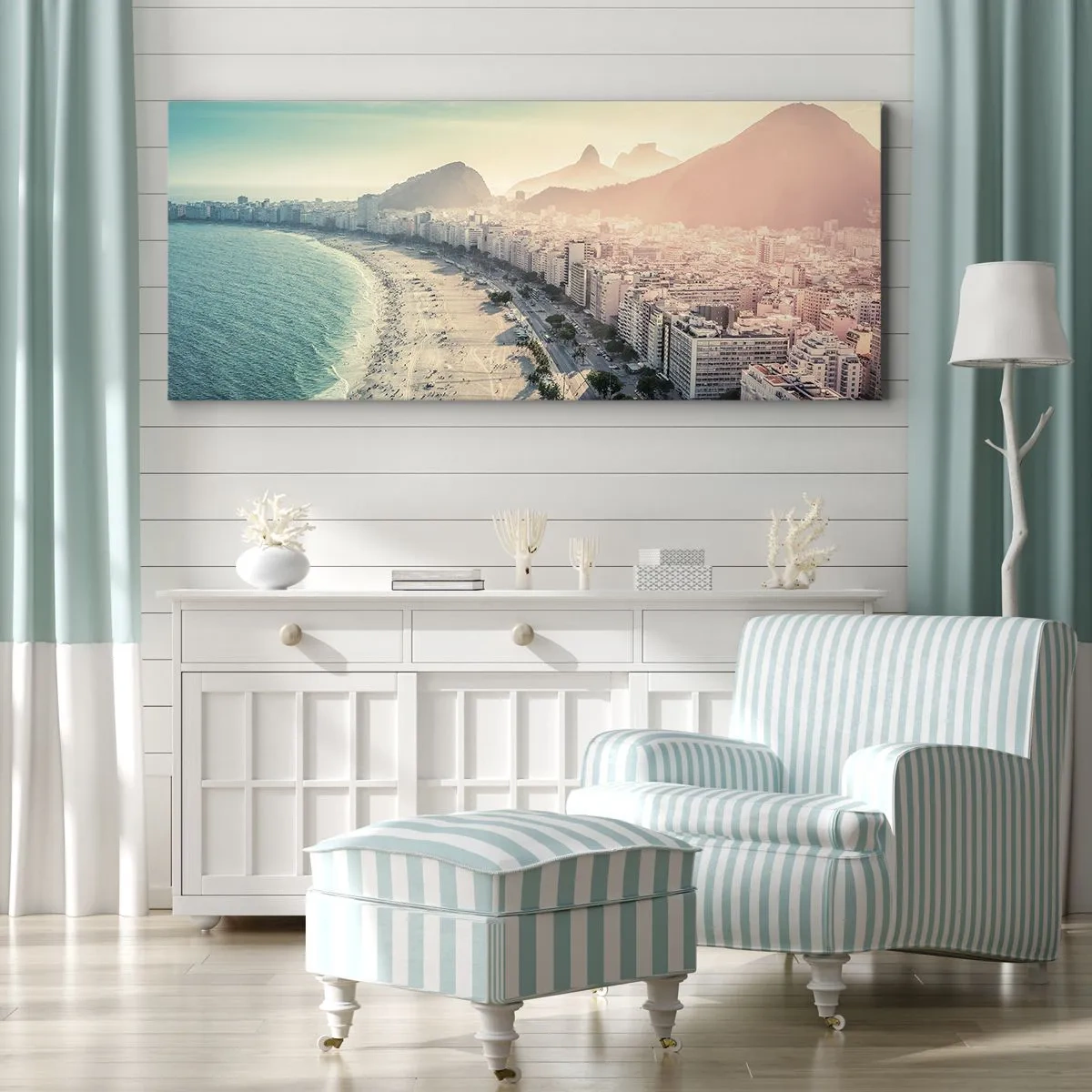 Canvas picture - Eternal Holiday in Rio - 140x50 cm