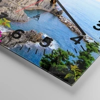 Clock face with numbers