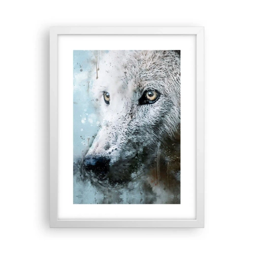 Poster in white frmae - Meet Wolf Soul - 30x40 cm