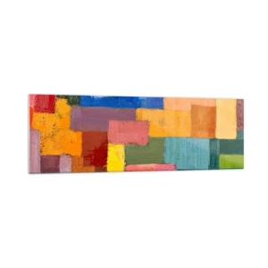 Glass picture - Each Different, All Colourful - 160x50 cm