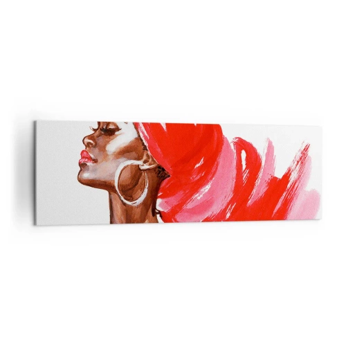 Canvas picture - Ebony Beauty - 160x50 cm