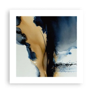 Poster - Behind the Curtain - 40x40 cm