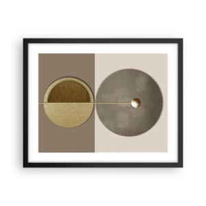 Poster in black frame - Perfect Balance - 50x40 cm