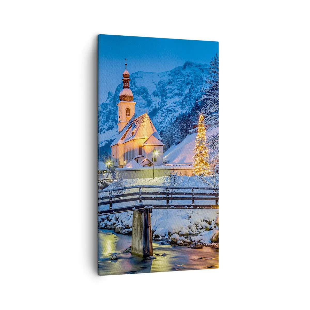Canvas picture - Spirit of Christmas - 45x80 cm