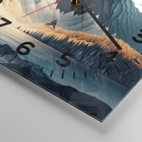 Clock face with numbers