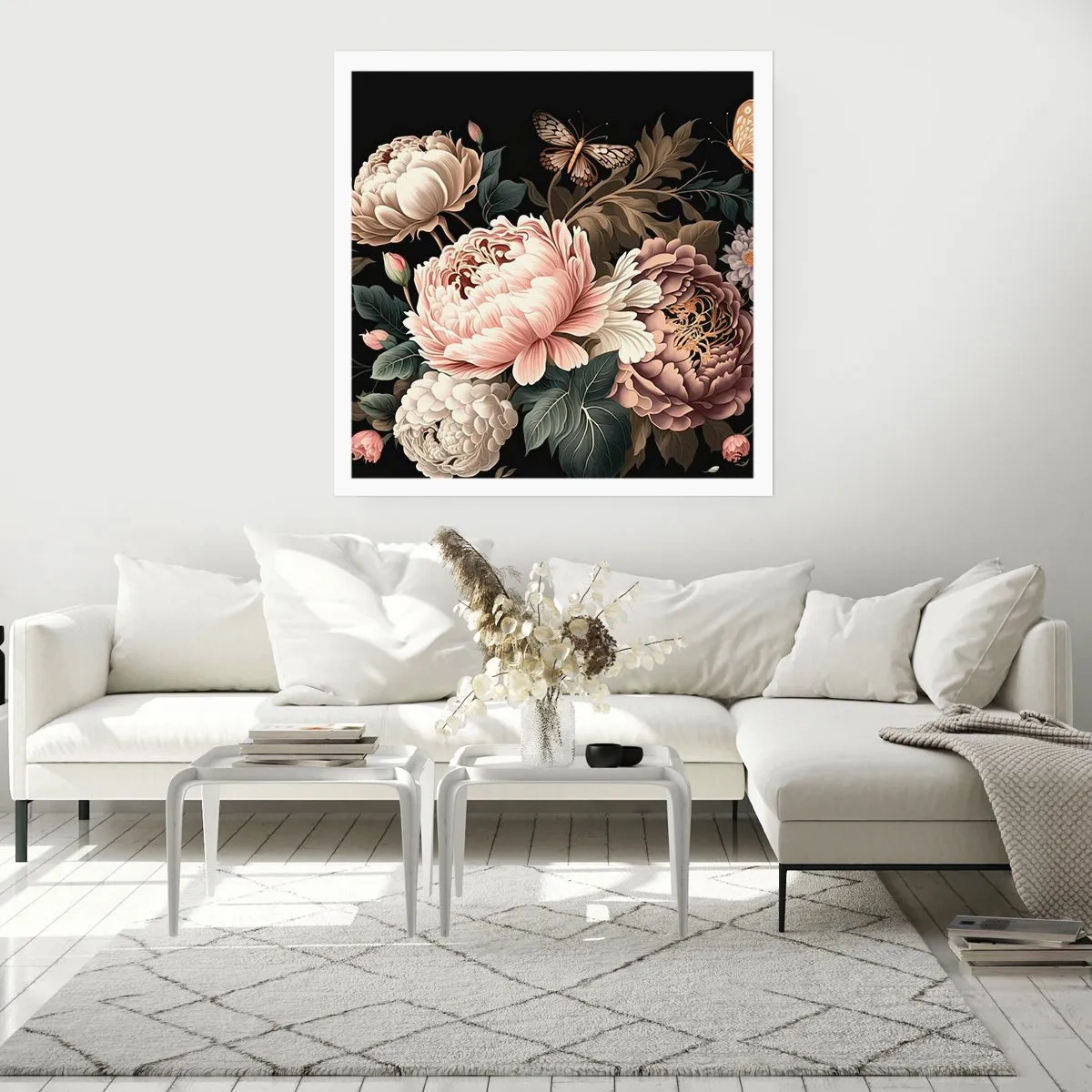Poster - Baroque Style - 30x30 cm