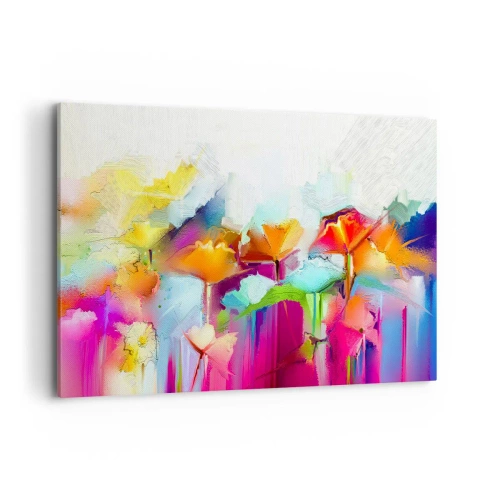 Canvas picture - Rainbow Has Bloomed - 100x70 cm