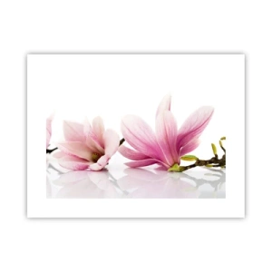 Poster - Delicate Like a Spring Breeze - 40x30 cm