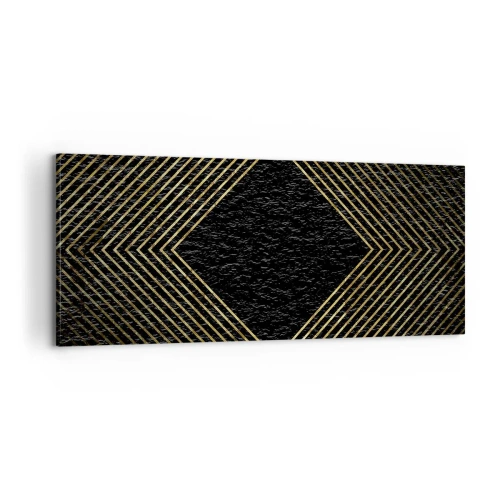 Canvas picture - Geometry Glamour Style - 100x40 cm