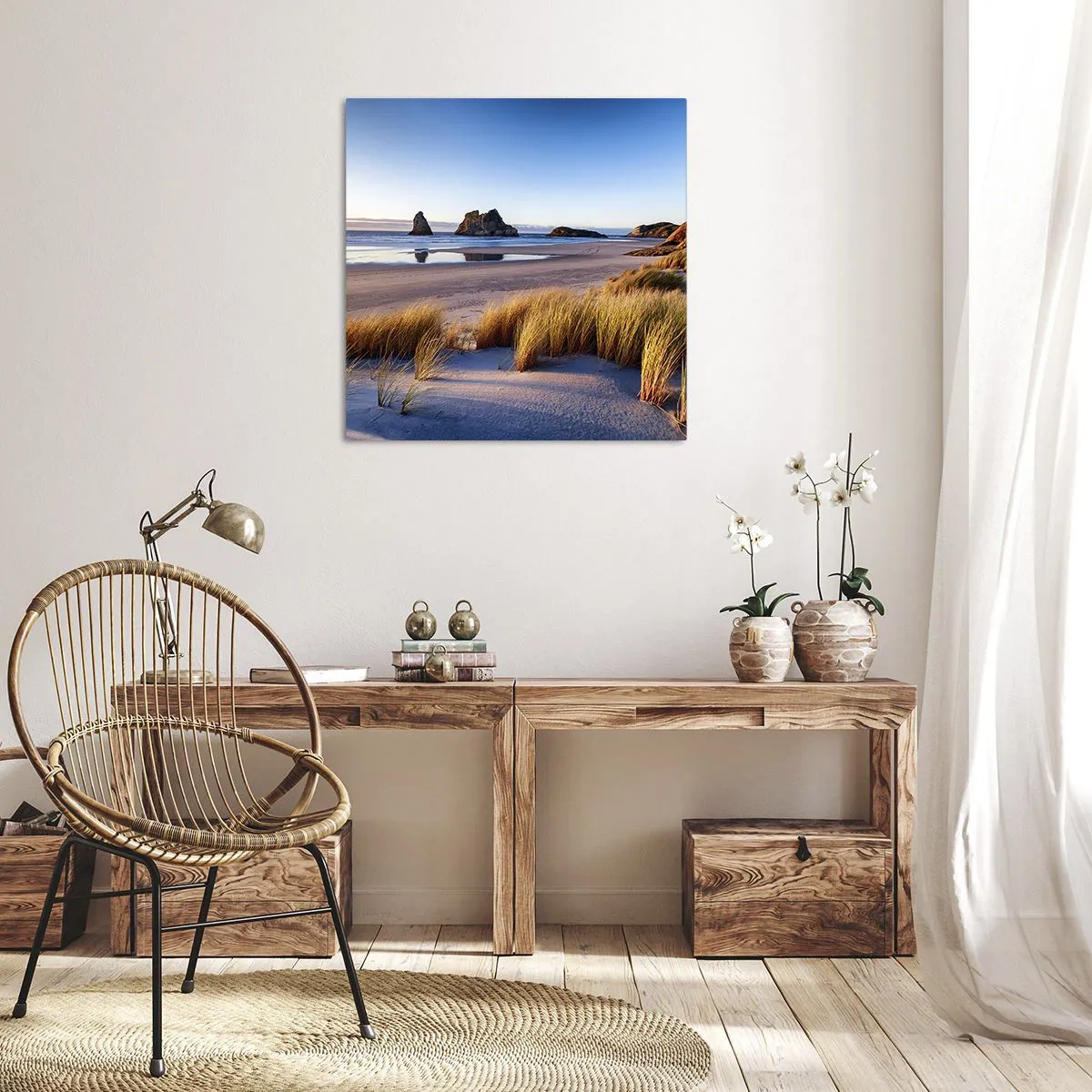 Canvas picture - For Peace Seekers - 30x30 cm