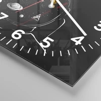 Clock face with numbers