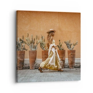 Canvas picture - Hippie Style - 30x30 cm