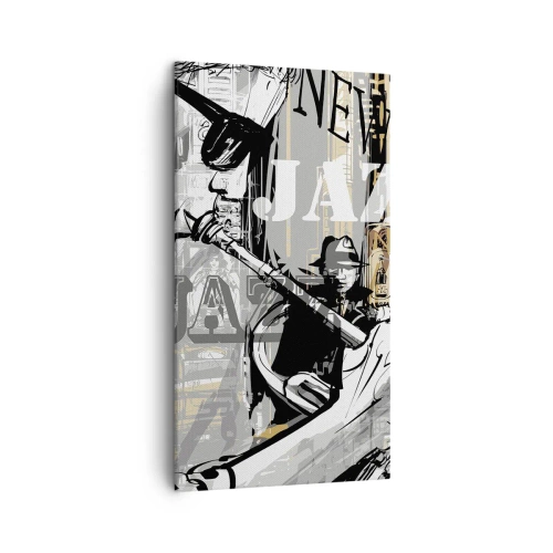 Canvas picture - In the Rhythm of New York - 45x80 cm