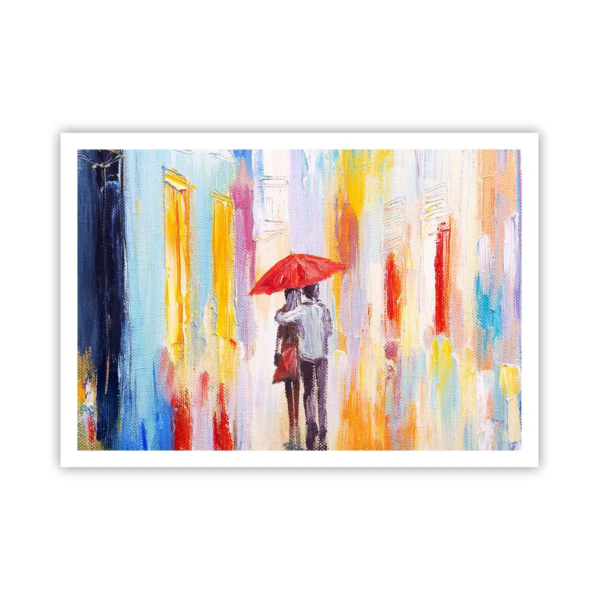 Poster - Let It rain - 100x70 cm