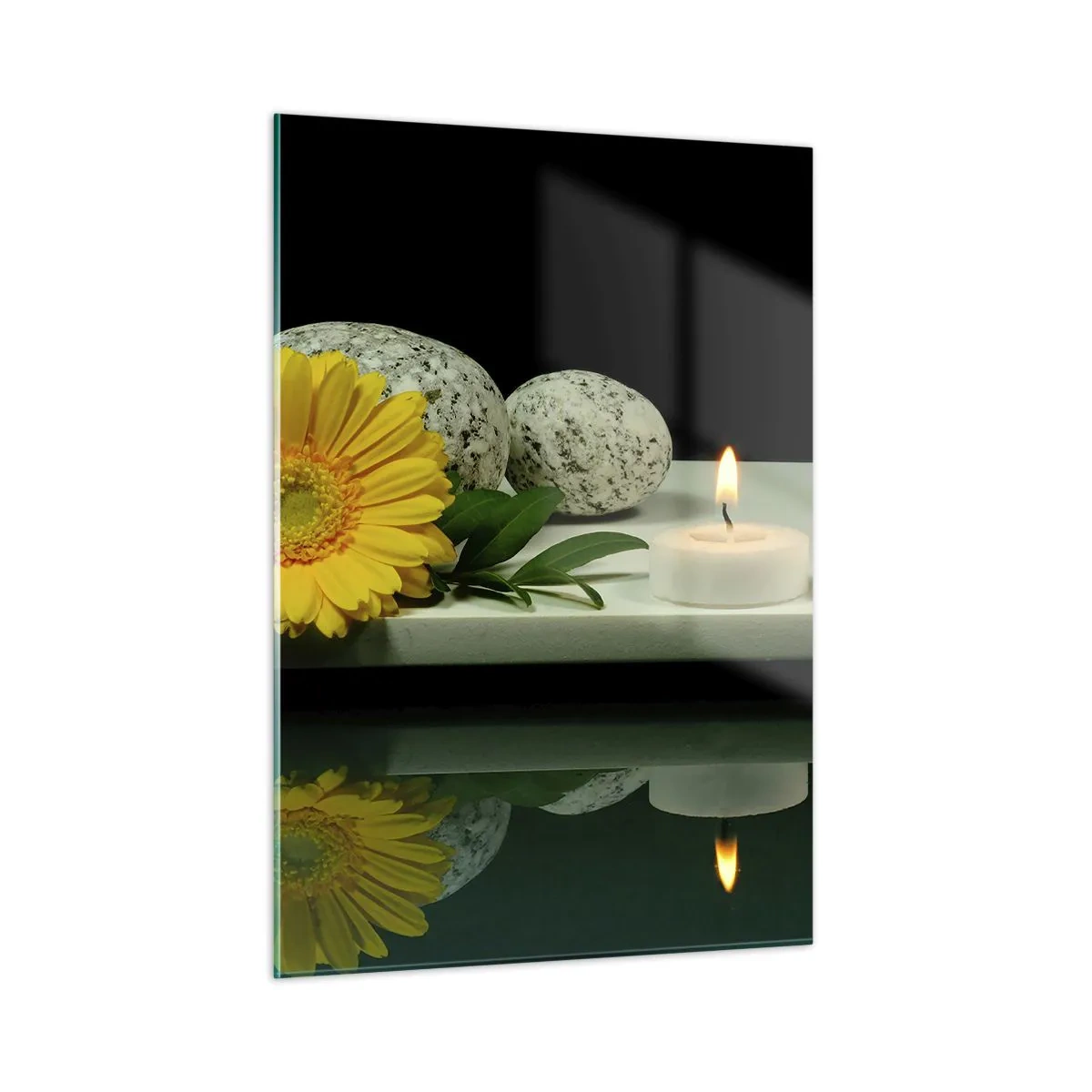 Glass picture - Soothing of the Senses - 50x70 cm