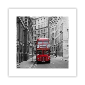 Poster - Routine Doesn't Have to Be Grey - 30x30 cm