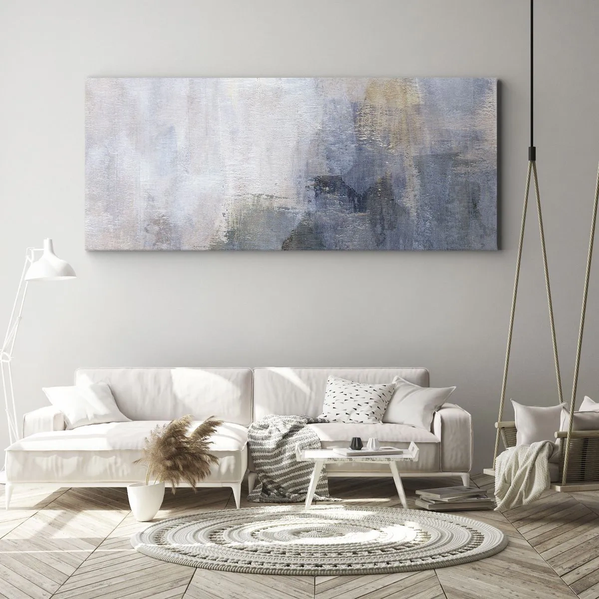 Canvas picture - Tones and Chords of Colours - 100x40 cm