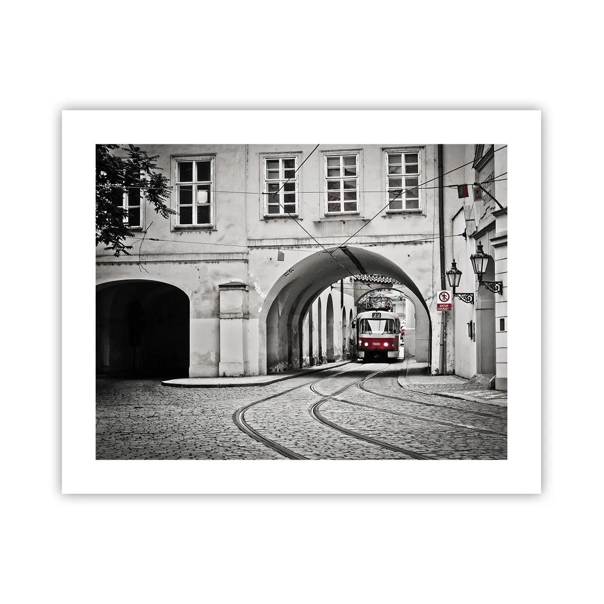 Poster - Through City Labirynth - 50x40 cm