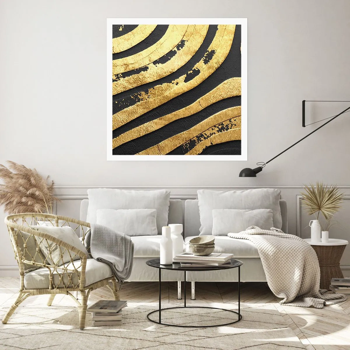 Poster - Everything Flows - 40x40 cm
