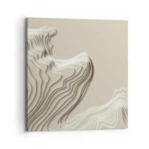 Canvas picture - Topography of Art. - 70x70 cm