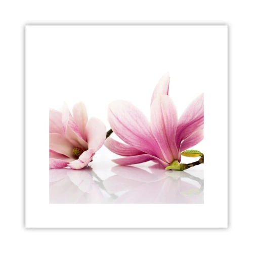 Poster - Delicate Like a Spring Breeze - 30x30 cm