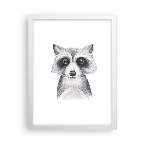 Poster in white frmae - Emotional Moment - 30x40 cm