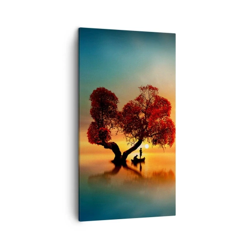 Canvas picture - Far Away and Lost to the World - 45x80 cm