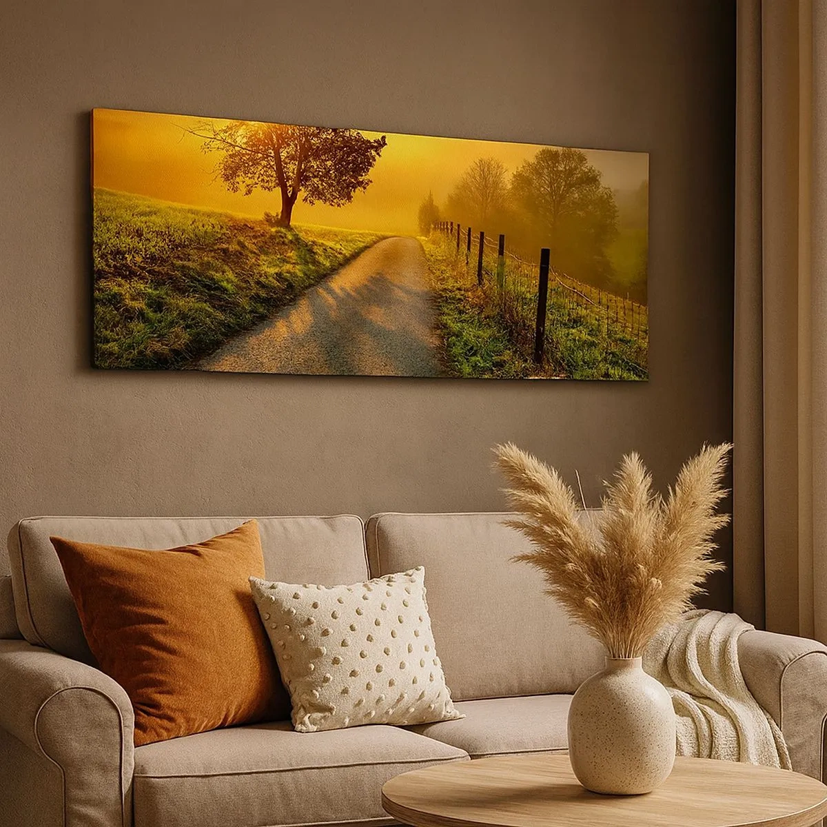 Canvas picture - Honey Afternoon - 100x40 cm