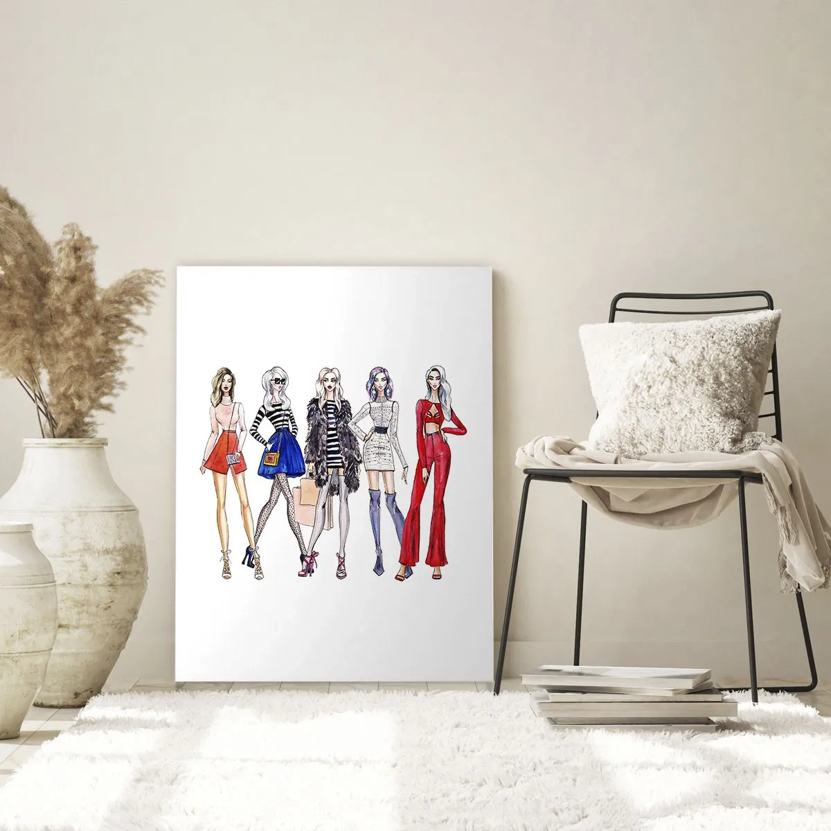 Glass picture - Every Week Fashion Week - 70x100 cm