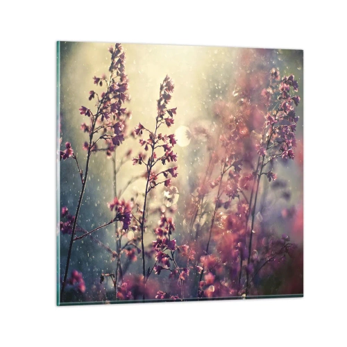 Glass picture - Secret Garden - 30x30 cm