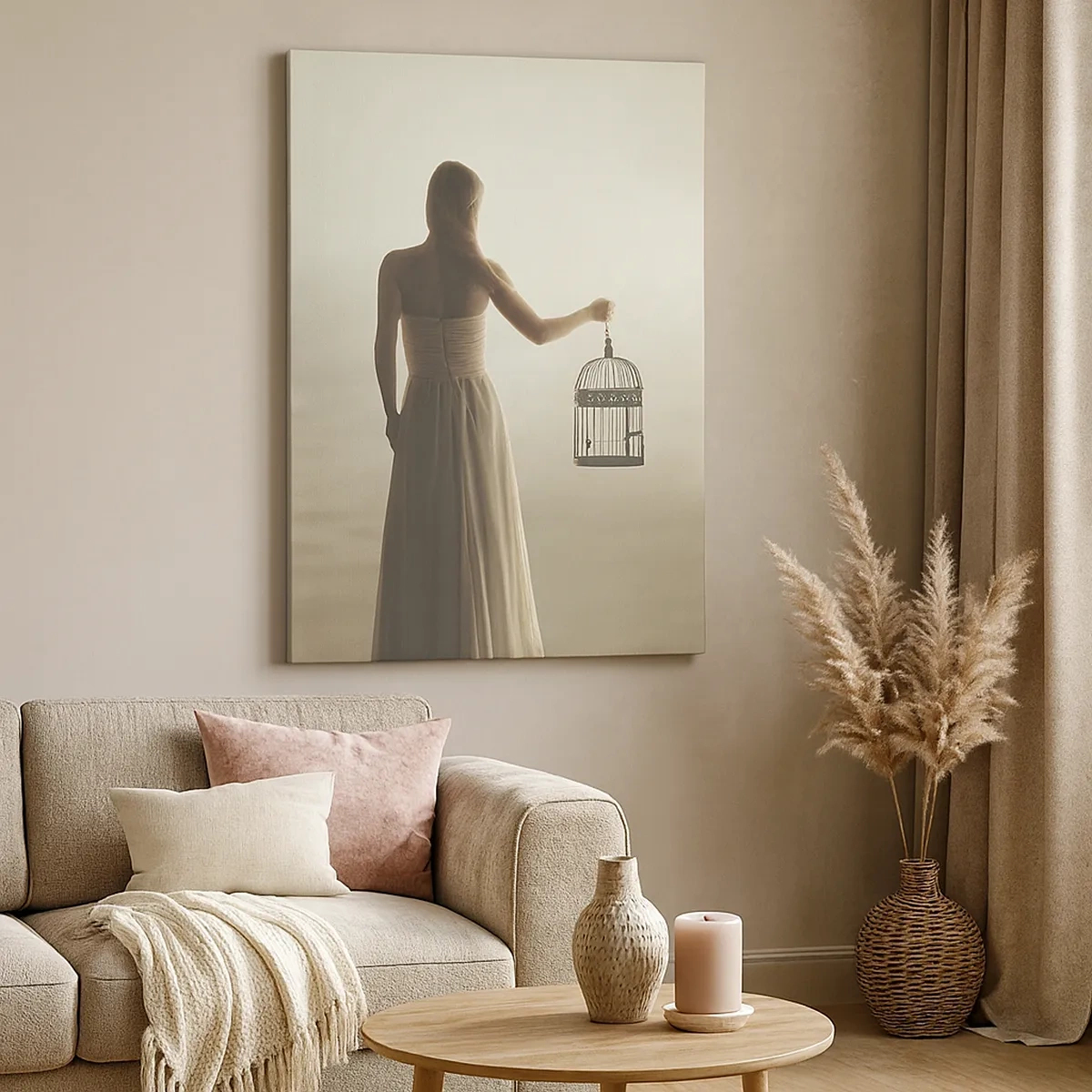 Canvas picture - Be Free - 50x70 cm