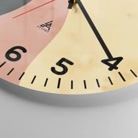 Clock face with numbers