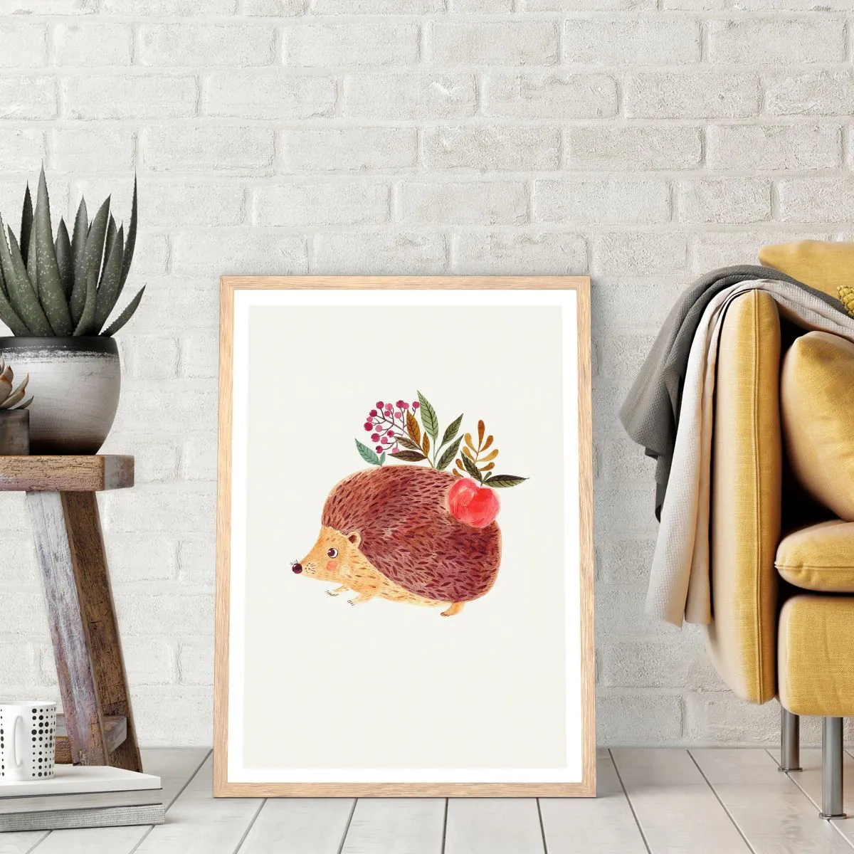 Poster in light oak frame - And Now You Like Me! - 30x40 cm